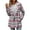 01 Pink, variant on Winter Clothing for Women Plaid Shacket Jacket Trendy Fall Casual Button Trench Coat Winter Clothing with Pockets