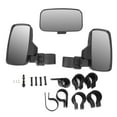 thumbnail image 2 of Suuonee Motorcycle Mirror, UTV ATV Side Center Rear Wing Mirror Combo Kit Fit For Commander, 2 of 8