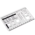 thumbnail image 3 of Culinary Ruler  Reference Template Cooking Measurement, 3 of 4