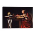thumbnail image 1 of Cuadro decorativo - San Jerónimo escribiendo, Caravaggio 105x70 Canvas Lab Arte clásico, Barroco (Periodo artístico), Religión y espiritualidad,, 1 of 2