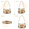 thumbnail image 7 of FORMRS Womens Shoulder Bag with Chain Strap Clutch Purse Cute Tote Handbag, Floral Cow, 7 of 7