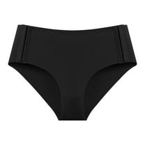 WCJM Up To 50% Off Women'S Panties Perfectly Yours Briefs Nylon Women'S Panties Black,Xl