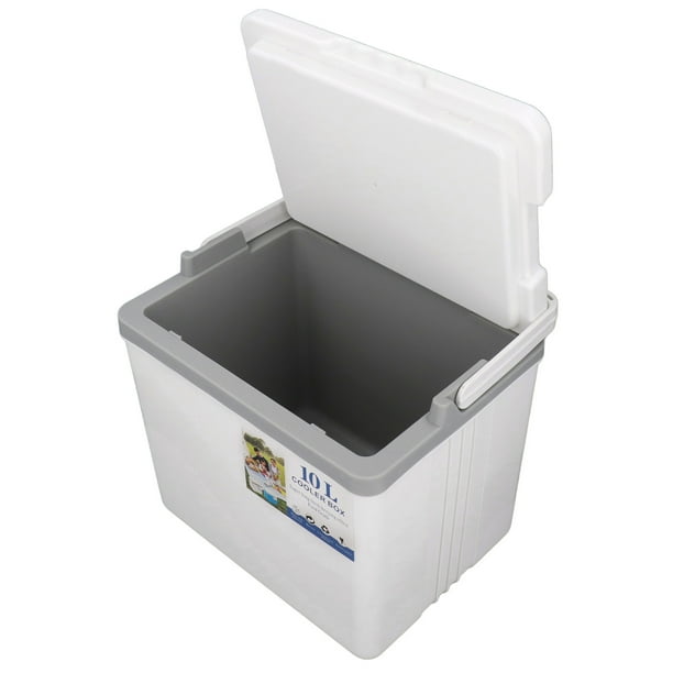 10L Enfriador Portátil Grande, Enfriador Duro Aislante Con Resistente, Caja De Lonchera De Hielo, Caja De Bebidas Heladas De Viaje Para Acampar Al Aire Libre, Picnic, Barbacoa,