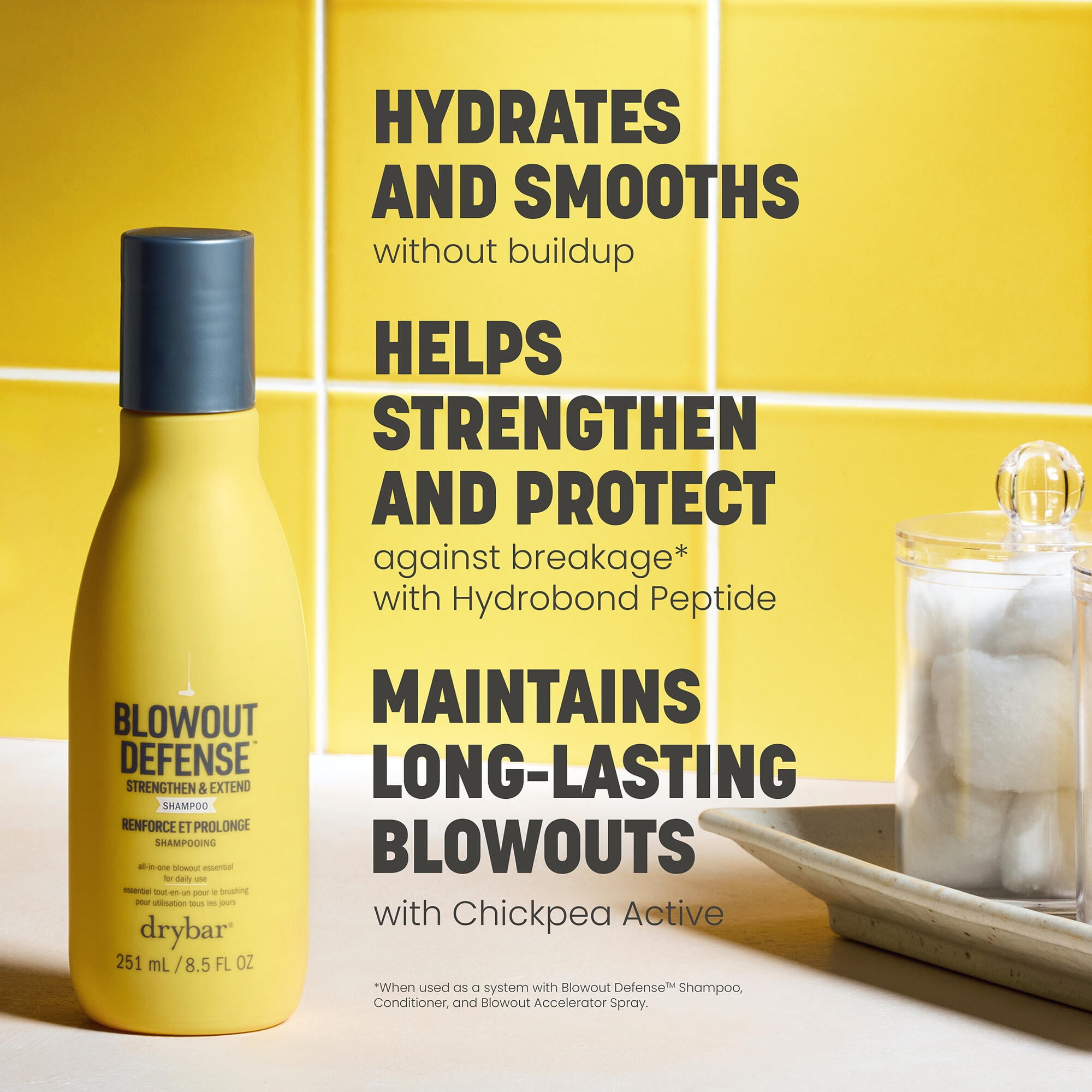 Drybar Blowout Defense Strengthen & Extend Hair Shampoo, 8.5 fl oz