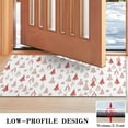 thumbnail image 3 of Red Christmas Tree Pattern Door Rugs,Washable Non Slip Door Mats Indoor,Decorative Door Mats,Entry Mat Indoor for Entrance,Bedroom,Kitchen,Bathroom,17"x30", 3 of 6