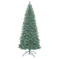 thumbnail image 1 of Vickerman C164087LED 9 ft. x 47 in. Oregon Fir Slim Artificial Christmas Tree with 900 Multi-Colored LED Light, 1 of 3