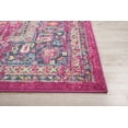 thumbnail image 4 of Nourison Passion Vintage BorderedFuchsia Area Rug, 4 of 9