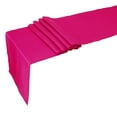 thumbnail image 3 of 10 Pcs Satin Table Runner Wedding Party Banquet Decoration&nbsp;12 x 108&nbsp;- Hot Pink, 3 of 9