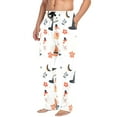 thumbnail image 2 of FORMRS Mens Pajama Pants with Pockets Sleepwear Lounge Bottoms Sizes S-2XL, White Halloween Ghosts, 2 of 7