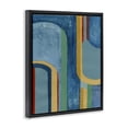thumbnail image 4 of Stupell Industries Dynamic Arches Pattern Abstract Painting Black Floater Framed Canvas Art Print Wall Art, 17 x 21, 4 of 10