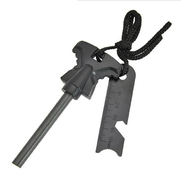 Neries Portable Fire Starter Impermeable Durable Survival Gear and Equipo Kit de emergencia Camping Gear Calentadores al aire libre para Patio seitruly OD003194-00