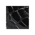 thumbnail image 4 of AQUA Womens Black Crocodile Embossed Comfort Star Square Toe Block Heel Slip On Leather Booties 9 M, 4 of 4