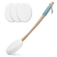thumbnail image 1 of Lotion Applicator For Back, Device To Apply Lotion To Your Back With Long Handled, 17 Inches Back Moisturizer Applicator With 4 Replaceable Pads For W, 1 of 4
