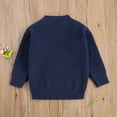 thumbnail image 6 of GYRATEDREAM 6M-6T Baby Unisex Fall Winter Crewneck Pullover Sweater Solid Color Knit Tops, 6 of 8