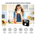 thumbnail image 5 of Kitchen , Digital Cooking Magnetic for Stopwatch Countdown with LED Display Rotary, 5 of 6