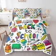 thumbnail image 1 of YST Ensemble de Couette Fournitures de Rentrée Scolaire, Peinture Colorée, 7 Pcs, Simple, 1 of 5