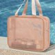 thumbnail image 5 of Bolsa de Maquillaje de Organizador de Bolsa de Almacenamiento, Bolsa de Lavado de Viaje de Malla Portátil, Bolsa de Almacenamiento Transparente, Bolsa de Cepillo de Maquillaje, Bolsa de Almacenamiento, 5 of 6
