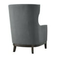 thumbnail image 3 of Steve Silver Roswell Gray Linen Accent Chair with Nailhead Trim, 3 of 8