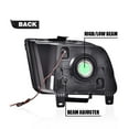 thumbnail image 5 of PIT66 Headlight Fit for 2005-2009 Ford Mustang Headlamp Assembly Driver & Passenger Side Clear Lens Black Housing, 5 of 9