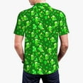 thumbnail image 3 of Balery St Patrick's Day2 Printed Men’s Short Sleeve Polo Shirt, Midweight Men's Shirt,Golf Polo shirts -Small, 3 of 8