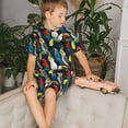 thumbnail image 6 of JUNZAN Parrot for Boys Girls Pajama Sets Toddler Sleepwear Summer Jammies 2pcs PJs, 6 of 7