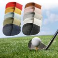 thumbnail image 4 of tredstone Golf Head Covers PU Portable Protector for Athlete Travel Golf Training Multi Color Large, 4 of 5