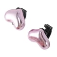 thumbnail image 4 of Unique Bargains 1 Pair Shoelace Charms Sparkly Flat Heart Decorative Shoe Clips Pink, 4 of 5
