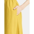 thumbnail image 3 of Time and Tru Women's and Women’s Plus Sleeveless Midi Dress, Sizes XS-4X, 3 of 4