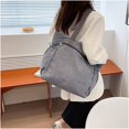thumbnail image 6 of CoCopeaunts Corduroy Tote Bag for Women Large Shoulder Bag Students Vintage Zipper Bag Commute Satchel Bag with Pockets, 6 of 8