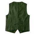 thumbnail image 4 of European And Solid Color Traditional Vest Men's Casual Loose Comfortable Festival Vest Jacket, 4 of 4