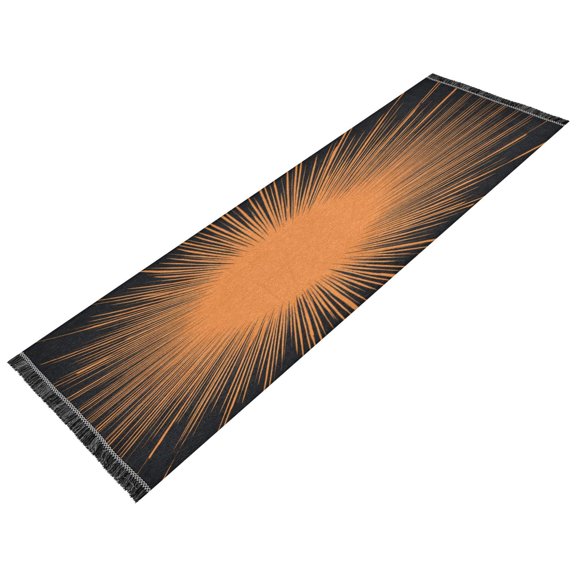 Vintage Modern Runner Rug,Non Slip Machine Washable 72"x23.5" Polyester Material Pet-Friendly Durable,Applicable to Entryway Rug Living Room Rug Sunlight