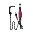 thumbnail image 1 of 4pcs LED Indicators Fishing Illuminated Swingers Bite Alarm Indicator Lights with Carry Case for Carp Fishing, 1 of 5