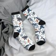 thumbnail image 5 of Pofeuu Underwater Animals 1 Print Crew Socks, Adult Running Hiking Socks for Youth and Adult, 5 of 6