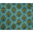 thumbnail image 4 of oneOone Polyester Lycra Fabric Leaves|Floral & Paisley Block Print Sewing Fabric BTY 56 Inch Wide, 4 of 4