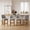 Gray-C, variant on Daluvenix 26 Inch Counter Height Bar Stools Set of 2, Upholstered Barstools with Back, Solid Wood Legs, Chenille Wide Seat Upholstery Modern Counter Stools for Kitchen Island, Beige