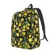thumbnail image 1 of Balery Lemon Fruits Flowers Leaves Mochila Clásica Impresa Básica para Viaje, Mochila Escolar Resistente al Agua, Mochila de Lona con Correas Ajustables-Small, 1 of 5