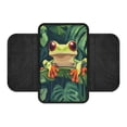 thumbnail image 2 of Yuyamidu Funny Frog Car Center Console Cover Universal Auto Car Armrest Cover Palm Leaves Arm Rest Center Console Storage Cover for Most Vehicles Automobile Accessories, 2 of 7