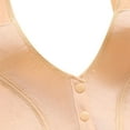 thumbnail image 6 of fheaev Front Closure Bra For Women No Underwire Plus Size Full Coverage Bras Full-Freedom Convenient Front Snap Bras Post Surgery Comfort Front Button Bra Minimizer Bra Wireless Everyday Bras, 6 of 8