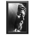 thumbnail image 1 of Cuadro Papel Metálico Textura Brillante Diseño Jesús 69x49 cm, 1 of 6