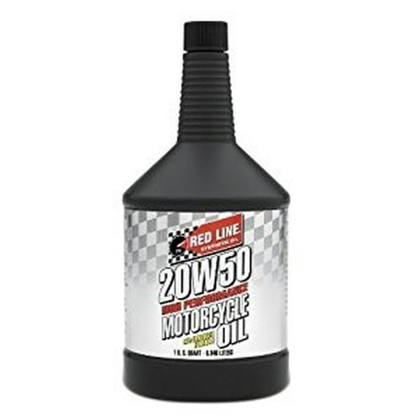 Redline 20W50 Motorcycle Oil, 1 Qt.