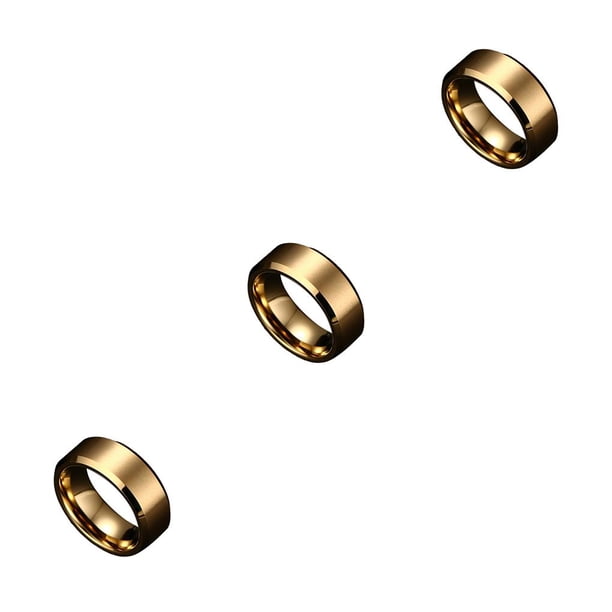 Sonducket Anillos unisex Joyas Citas Novios Novias Esposa Marido Aniversario personalizado Regalos Accesorios Tamaño 6 Type1 NO1 Sonducket CBP214059