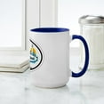 thumbnail image 4 of CafePress - Fenwick Island DE Oval Design Large Mug - 15 oz Ceramic Large White Novelty Mug, 4 of 4