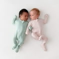 thumbnail image 6 of Kyte Baby Zippered Footie in Blush, 6 of 8