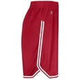 thumbnail image 2 of Holloway S Retro Basketball Shorts Scarlet/White 224077, 2 of 5