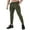 Army green, variant on FEDTOSING Men's Gym Sweatpants Drawstring Gray Running Joggers Trackpants with Zipper Pockets