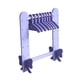 thumbnail image 4 of Soporte para pendientes de acrílico, organizador colgante para estante de joyería violeta claro, 4 of 9