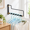 Black Painting-style B, variant on Folding Clothes Hanger Brushed Drying Rack Wall-mounted Space Saver For Laundry Room Closet Br12 Inch
