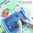 thumbnail image 3 of Slime kit for Kids 18 Color Slime Making kit Glitters Foam Balls Beads Play Tray, 3 of 4