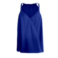 thumbnail image 5 of Blusa sin mangas con cuello en V sólido a la moda para mujer Pompotops  lopia988246, 5 of 5