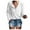 White, variant on TSADFHJI White Tank Tops Women Built in Bra Women's Knit Tunic Tops Loose Long Sleeve Button up V Neck Shirts Xxl White